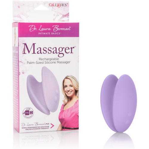 Dr. Laura Berman Massager Palm-Sized Silicone  Massager