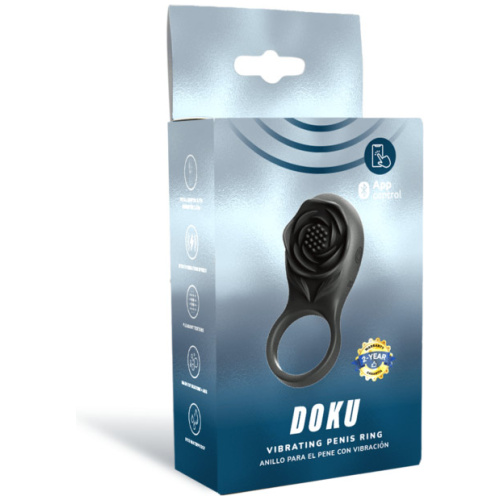 Camtoyz Vibrating Ring Doku - Black