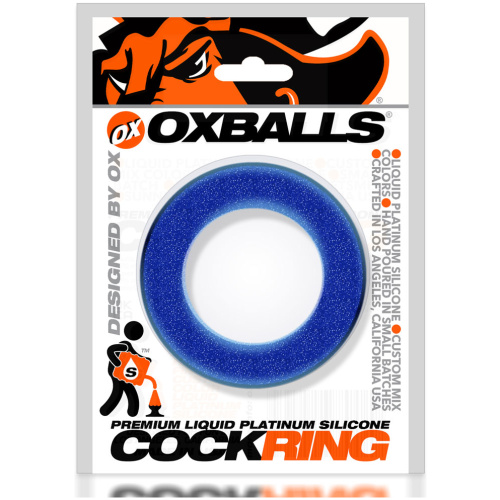 Pig-Ring Comfort Cockring - Blue Balls