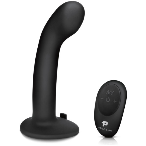 Pegasus 6 Inch P-Spot / G-Spot Peg - Black
