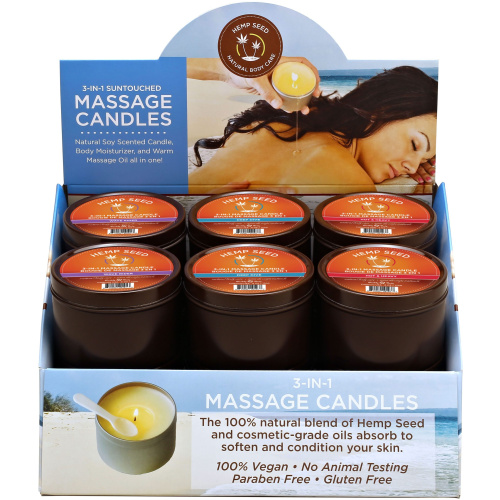 Pre Pack - 12pc Summer Candle Display - 6oz - With Tester