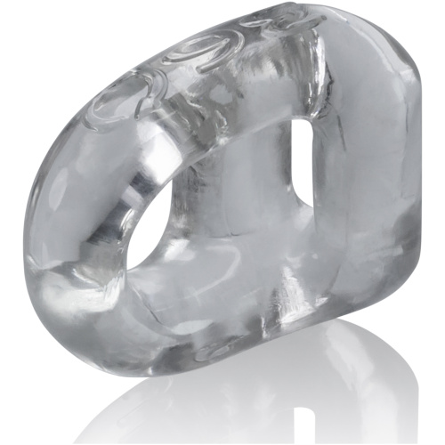 360 2- Way Cockring + Ballsling - Clear