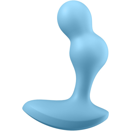 Deep Diver Plug Vibrator - Light Blue