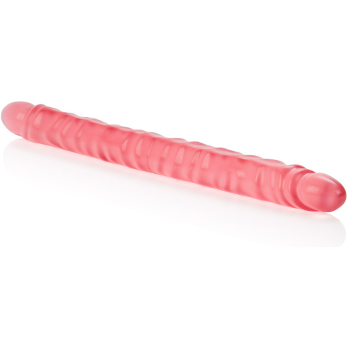 Slim Jim Duo 17 Inches Veined Super Slim Dong - Translucence