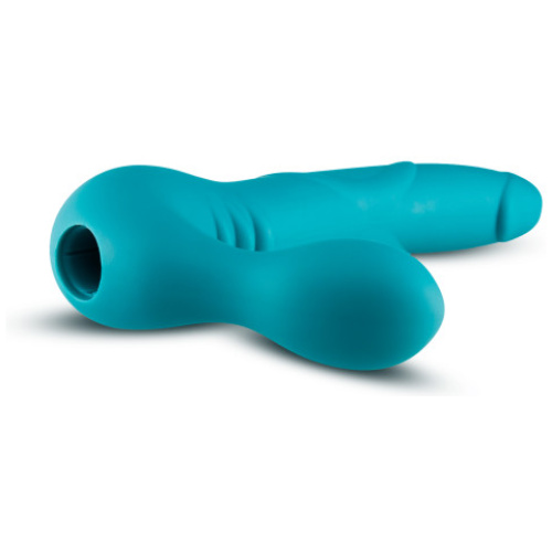 Temptasia - Luna - Strapless Silicone Dildo - Teal
