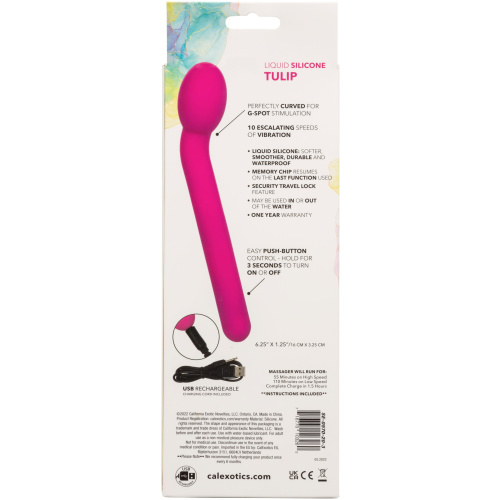 Bliss Liquid Silicone Tulip - Pink
