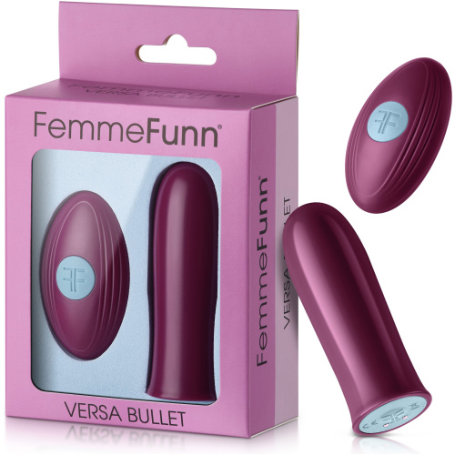 Versa Bullet With Remote - Dark Fucshia