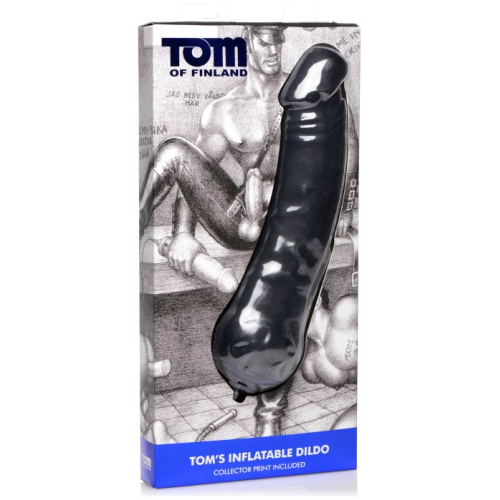 Tom of Finland Toms Inflatable Silicone Dildo