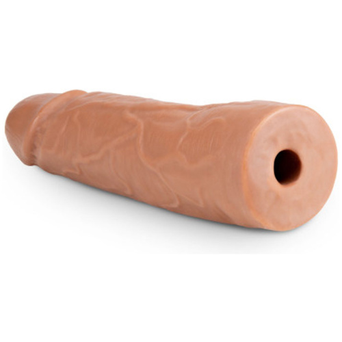 Lock on - 7 Inch Realistic Lock on Dildo - Mocha