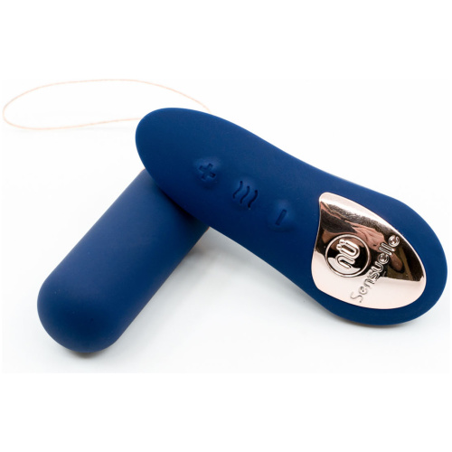 Sensuelle Remote Control Wireless Bullet Plus - Navy Blue