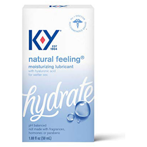 K-Y Natural Feeling Lube With Hyaluronic Acid -  1.69  Fl Oz / 50 ml