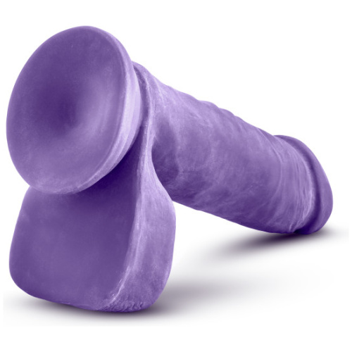 Au Natural - Bold - Hero - 8 Inch Dildo - Purple