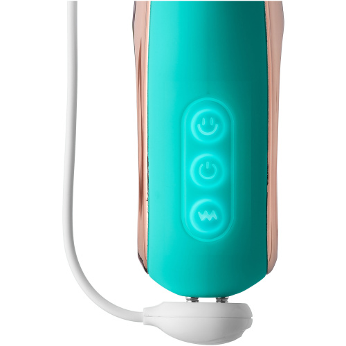 Pro Sensual Roller Touch Tri-Function G-Spot Curved Form - Teal