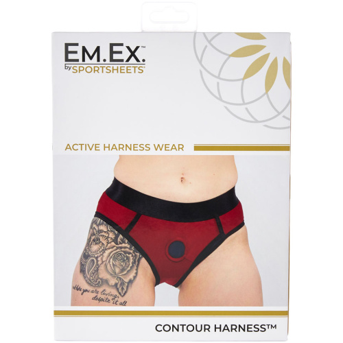 Em. Ex. Active Harness Wear Contour - Navy/scarelt - Medium