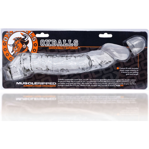 Muscle Ripped Cocksheath - Clear