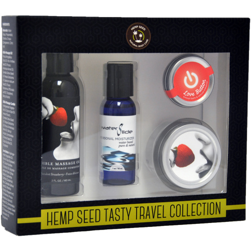 Hemp Seed Tasty Travel Collection - Strawberry