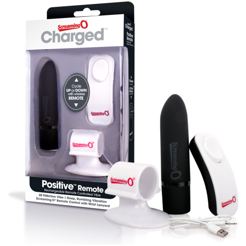 Charged Positive Remote Control - Black - Each