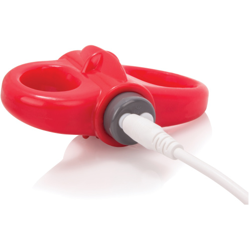Charged Yoga Rechargeable Vibe Ring - Red