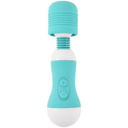 Yorokobi Rechargeable Mini Wand Massager - Teal