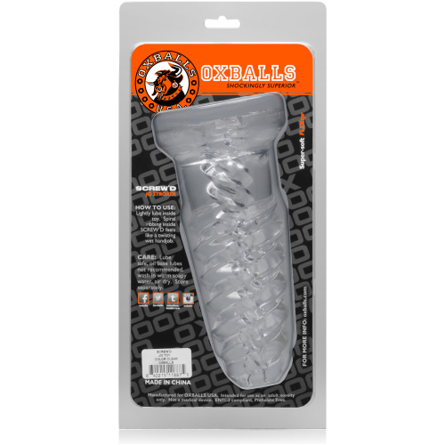 Screw'd Super Squishy Jo Tool - Clear