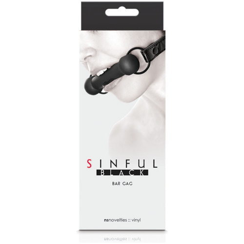 Sinful - Bar Gag - Black