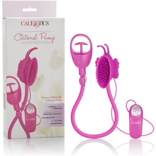 Advanced Butterfly Clitorial Pump - Pink