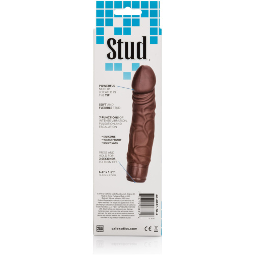 Silicone Studs Woody - Brown