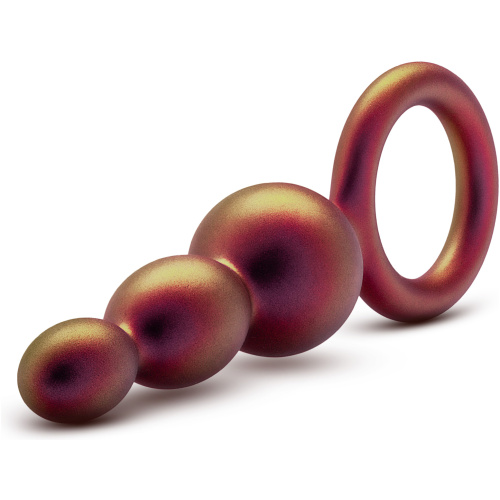 Anal Adventures Matrix - Beaded Loop Plug - Copper