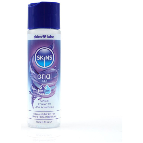 Skins Anal Hybrid Silicone and Water Based Lubricant 4.4 Fl Oz