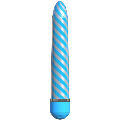 Sweet Swirl Vibrator - Blue