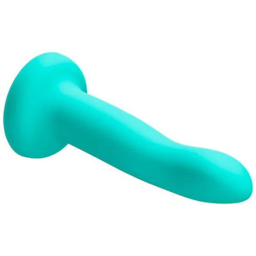 Ergo Super Flexi IV Dong Soft and Flexible Liquid Silicone With Vibrator - Teal