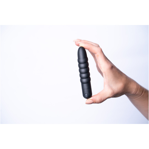 Lola 10 Function Vibrating Twisty Bullet - Black
