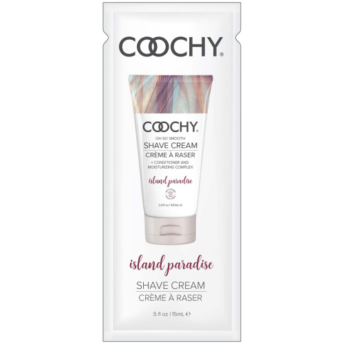 Coochy Shave Cream - Island Paradise - 15 ml Foils