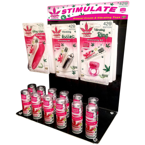 High Climax Vibrating Acrylic Display