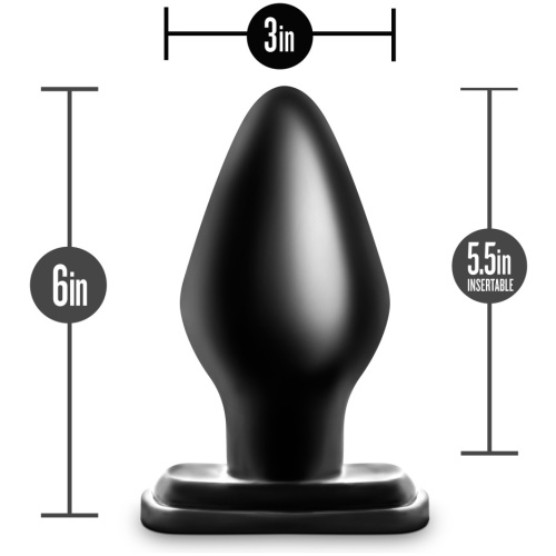 Anal Adventures - XXL Plug - Black
