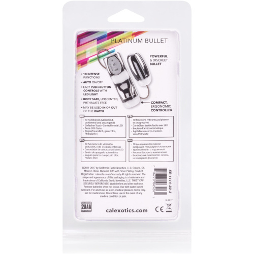 Extreme Pure Gold Power Bullet - Silver