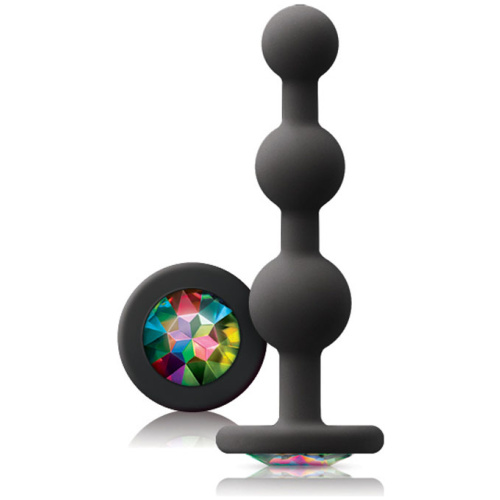 Glams - Ripple Rainbow Gem - Black