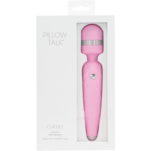Pillow Talk Cheeky Wand With Swarovski Crystal - Pink