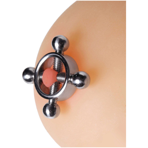 Rings of Fire Stainless Steel Nipple Press Set
