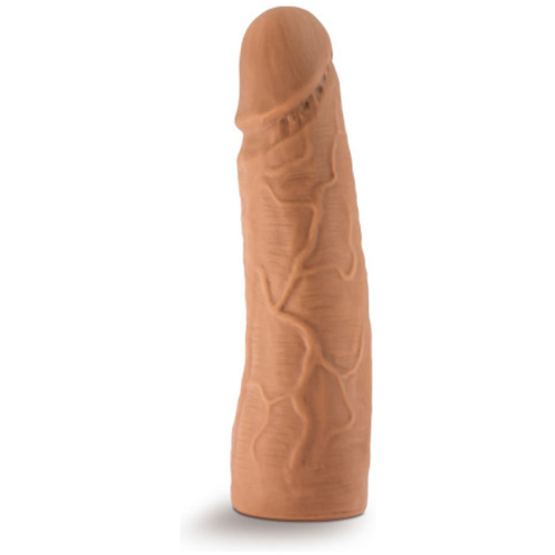 Lock on - 7 Inch Realistic Lock on Dildo - Mocha