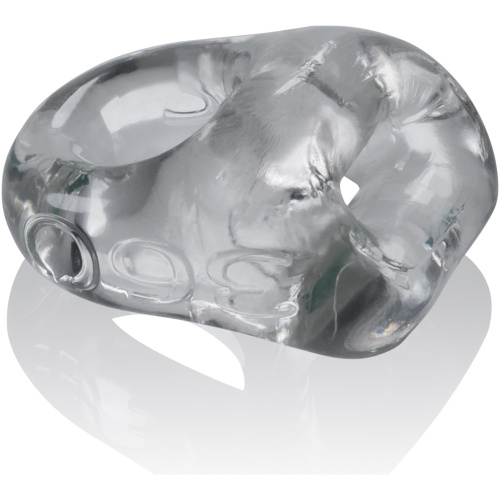 360 2- Way Cockring + Ballsling - Clear