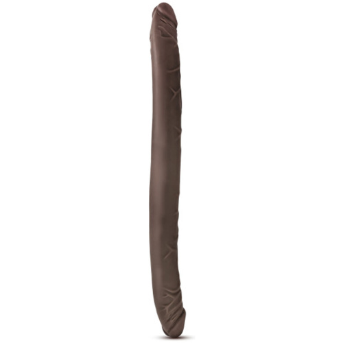 Dr. Skin - 16 Inch Double Dildo - Chocolate
