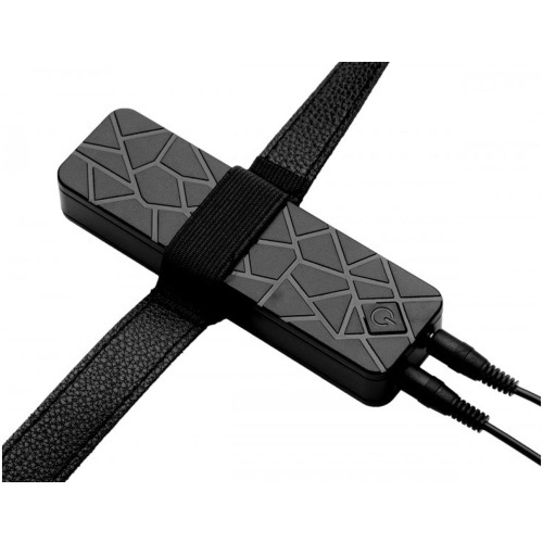 Power Pegger Silicone Vibrating Double Dildo With Harness - Flesh