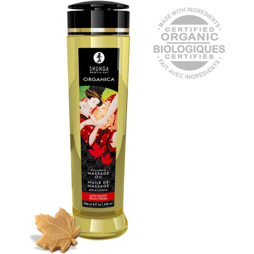 Organica Massage Oils - Maple Delight - 8 Fl. Oz.