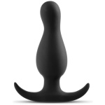 Anal Adventures Platinum - Curve Plug - Black