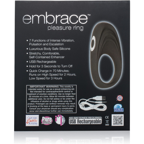 Embrace Pleasure Ring - Gray