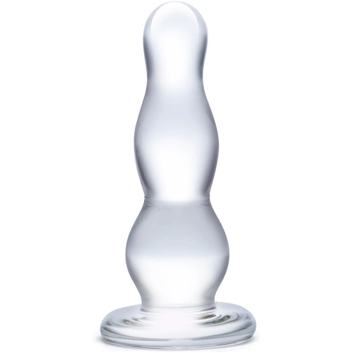 4 Inch Glass Butt Plug