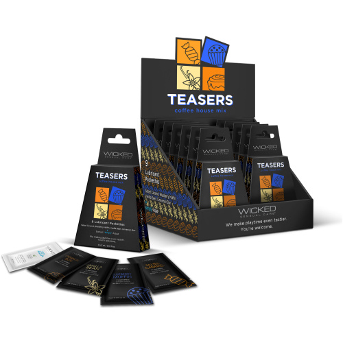 Teasers Coffee House Mix Display