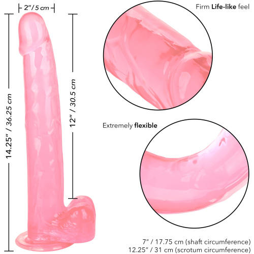 Size Queen 12 inch/30.5 Cm - Pink