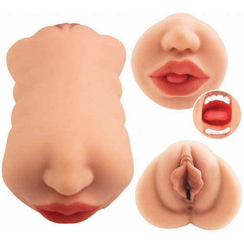 Always Horny Masturbator Double Sided Stroker - Beige